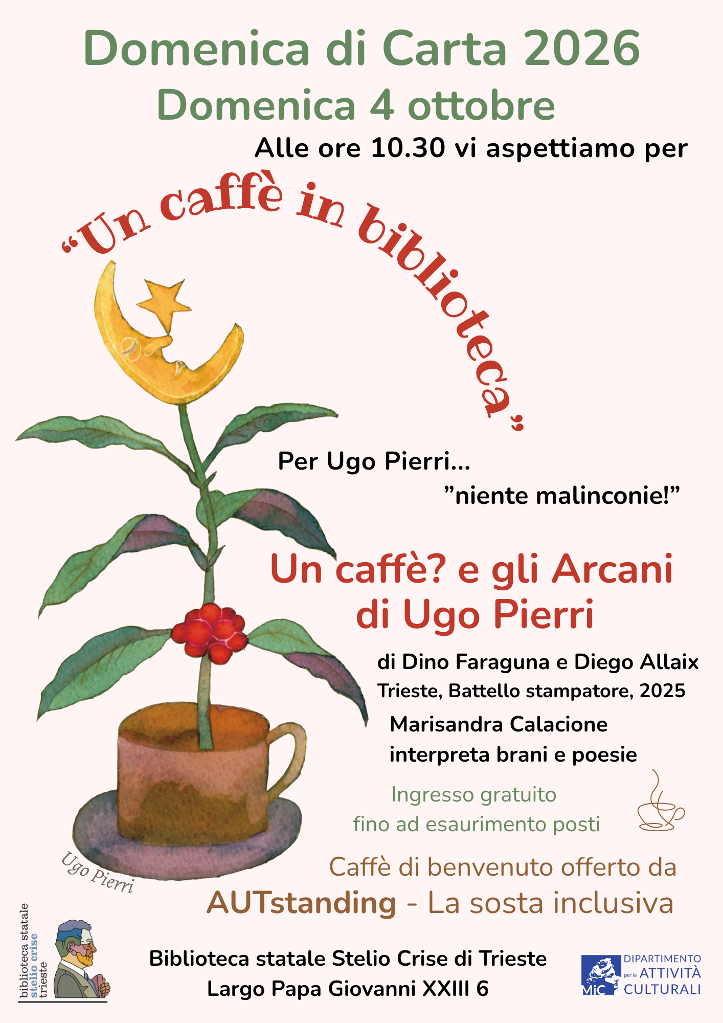 Un caffè in biblioteca